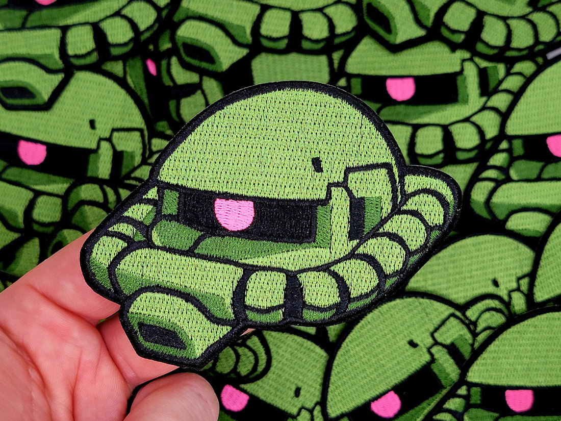 Zaku II Iron On Patch