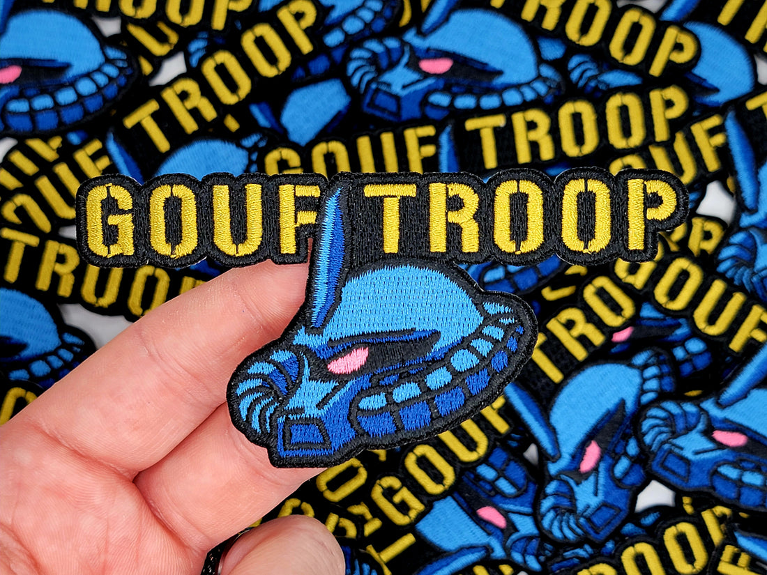 Gouf Troop Iron On Patch