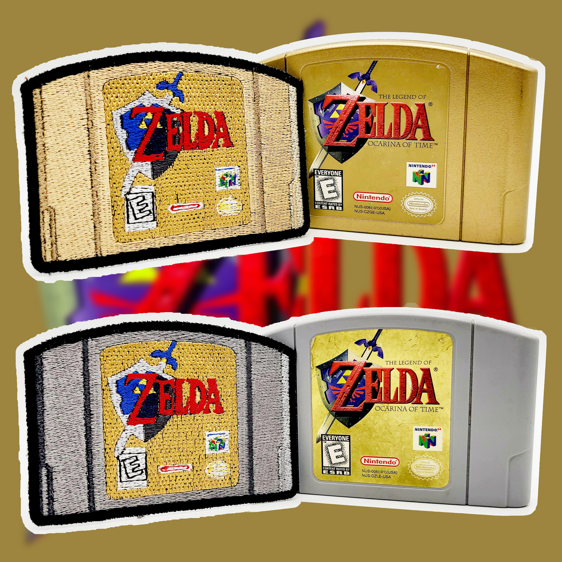 Legend of Zelda: Ocarina of Time N64 Cartridge Patch