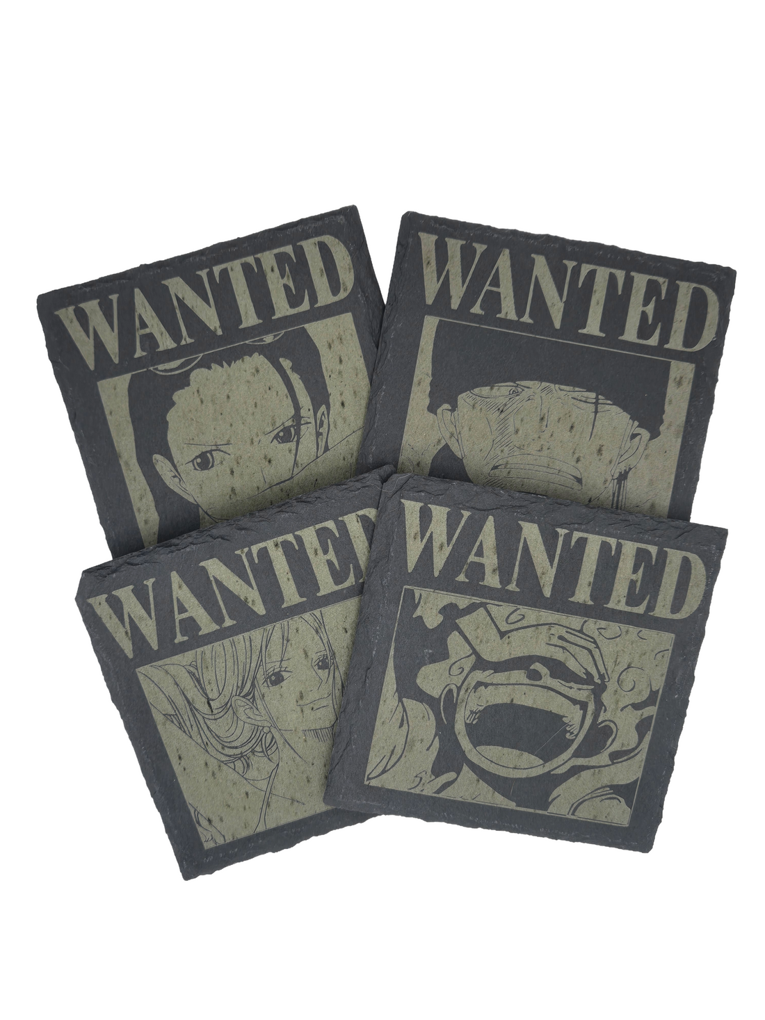 Laser Engraved Slate Coasters